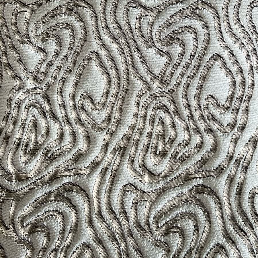 Tissu à vagues chic doré