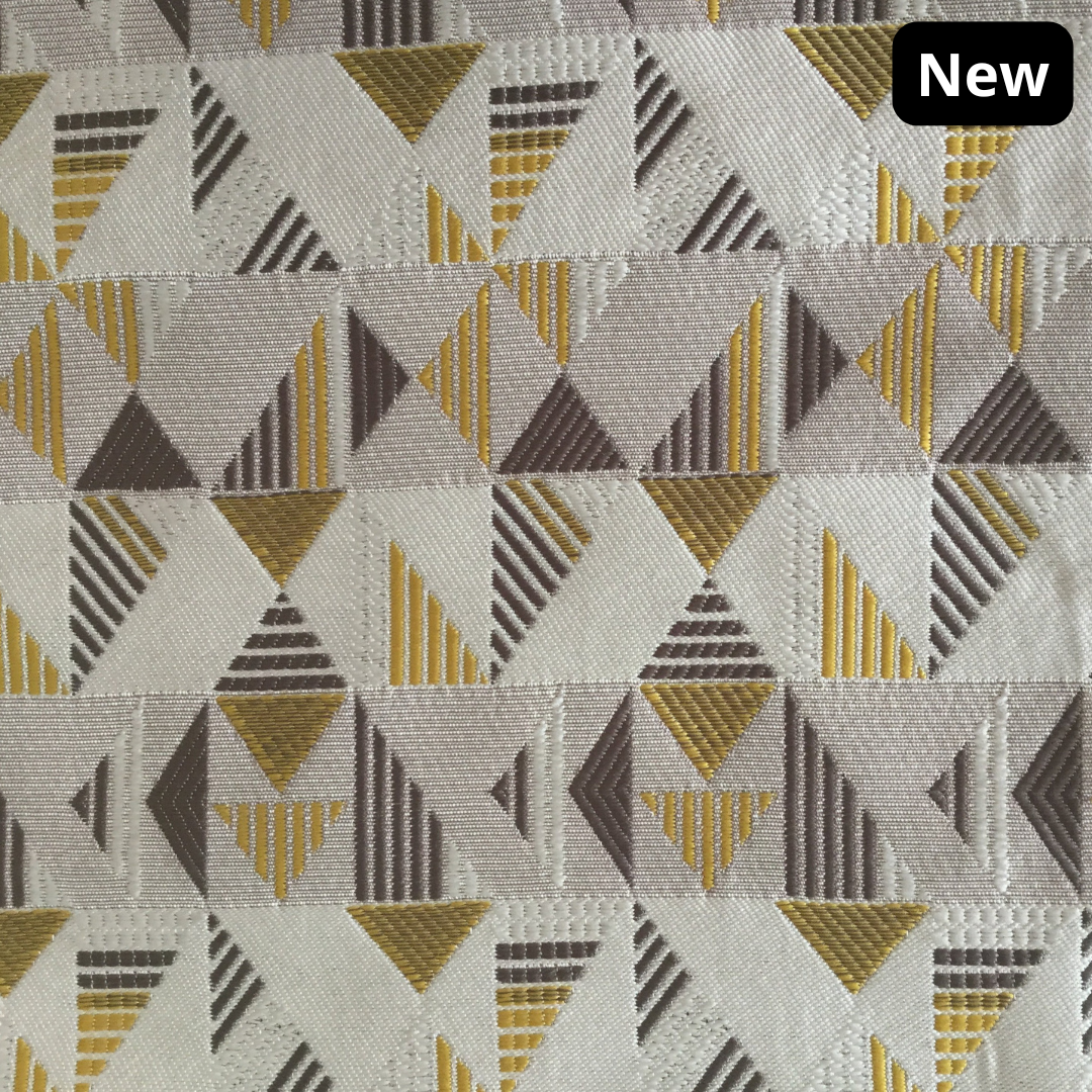 Tissu à motif triangulaire