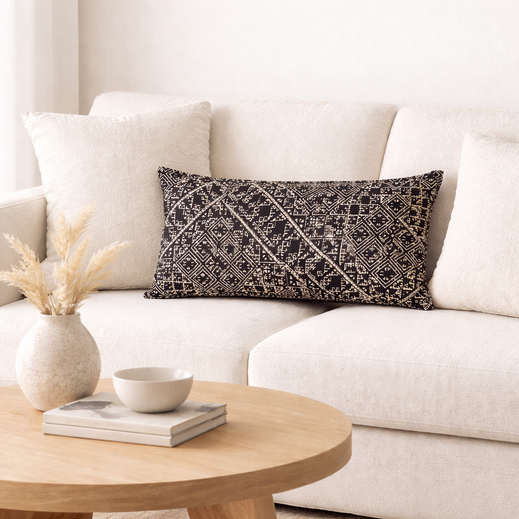 Traditional Moroccan decorative rectangular cushion 60x29cm