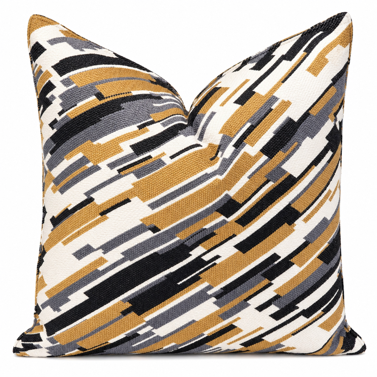 Decorative geometric cushion 50x50cm