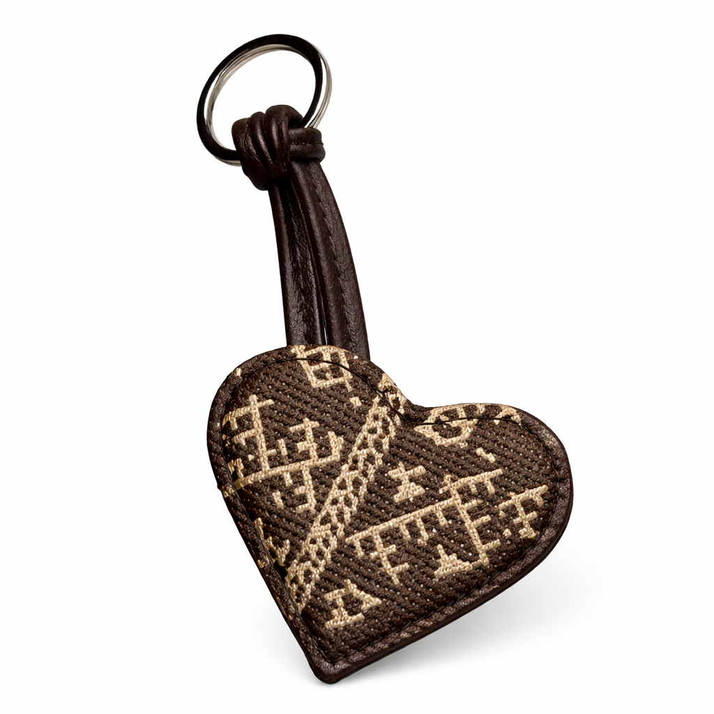 Porte clé coeur