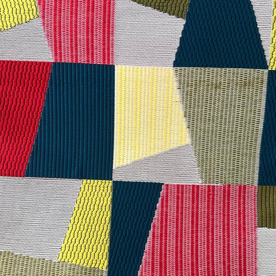 Tissu géometrique patchwork