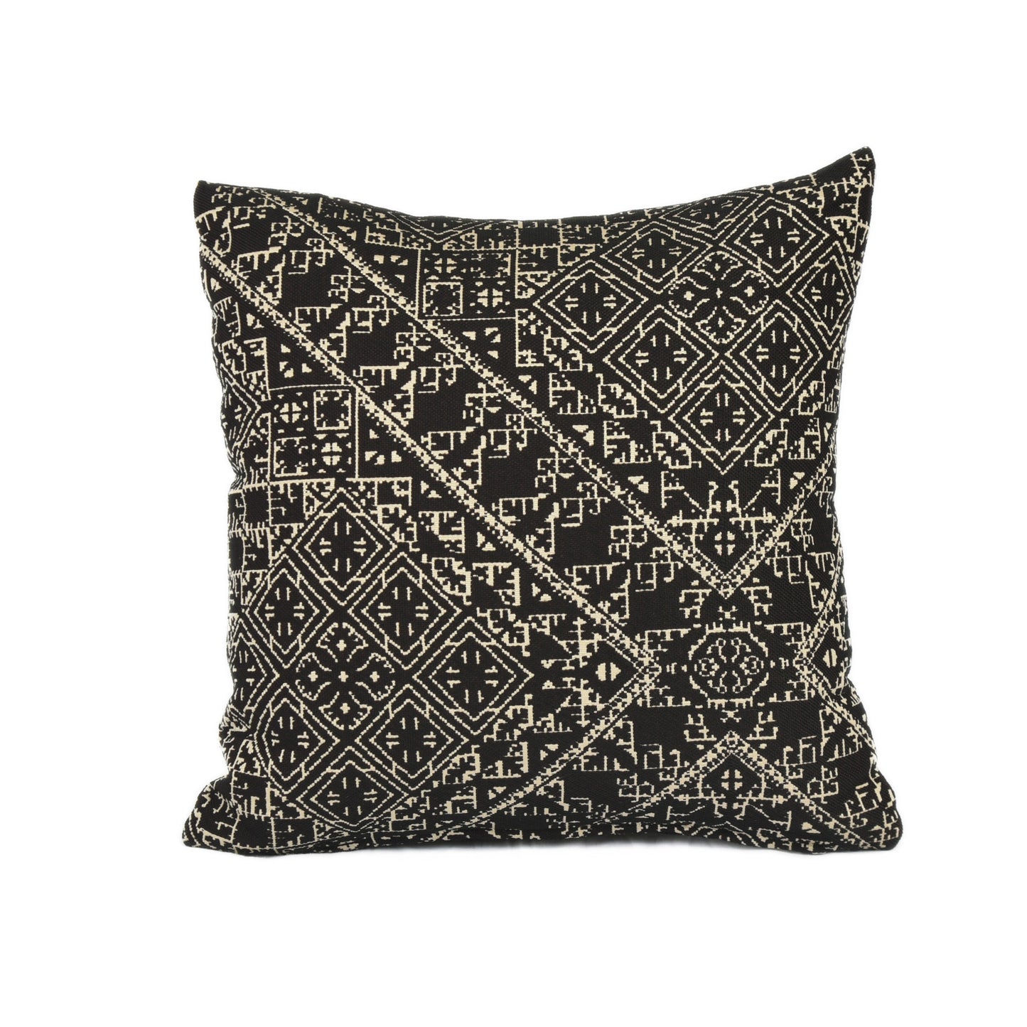 Coussin tarz noir