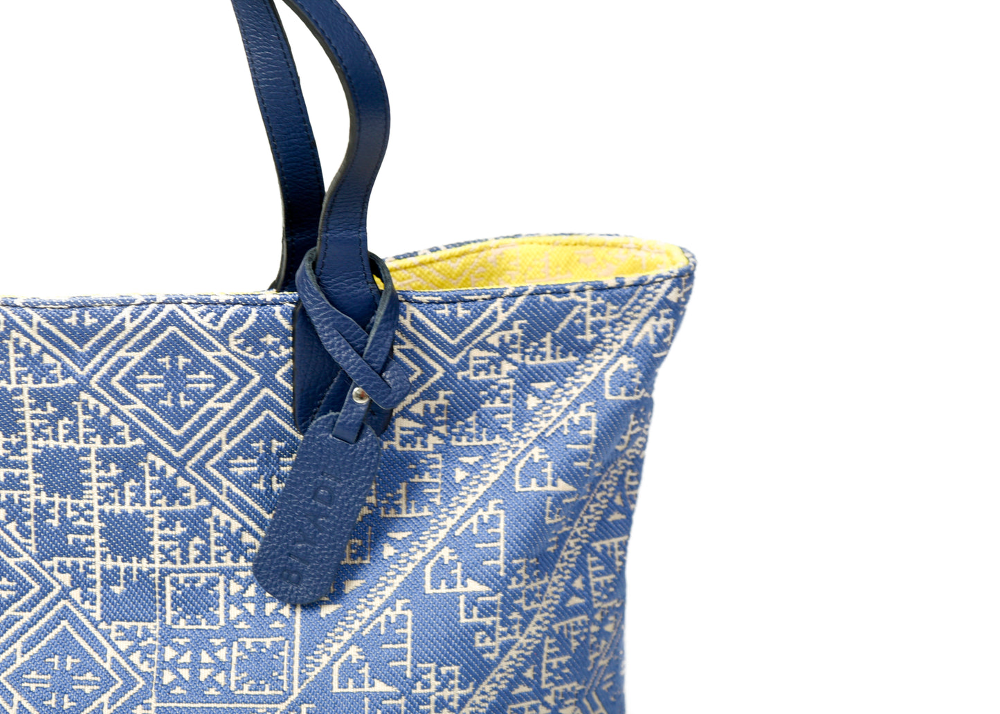 reversible jaune et bleu