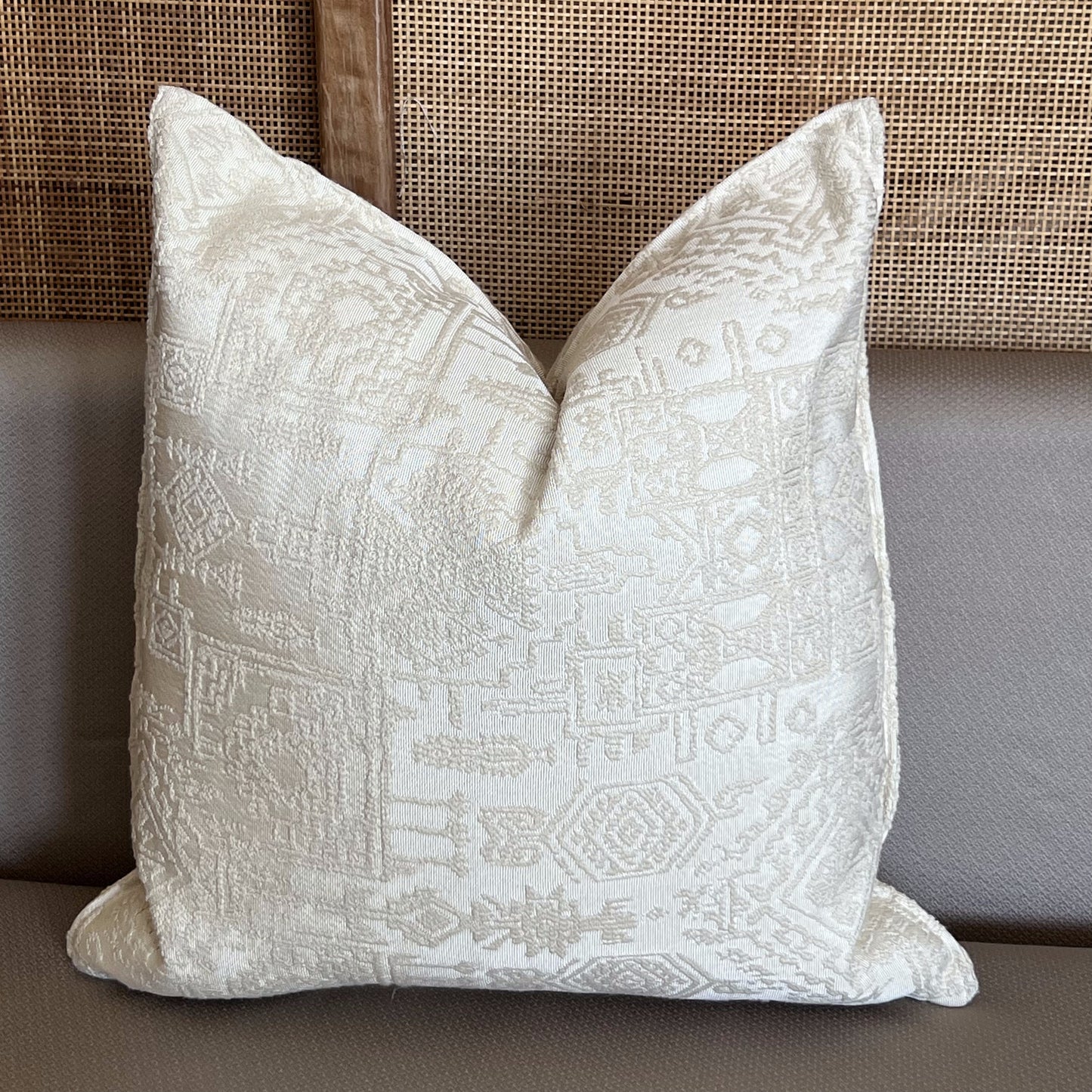 Coussin Berbère Blanc