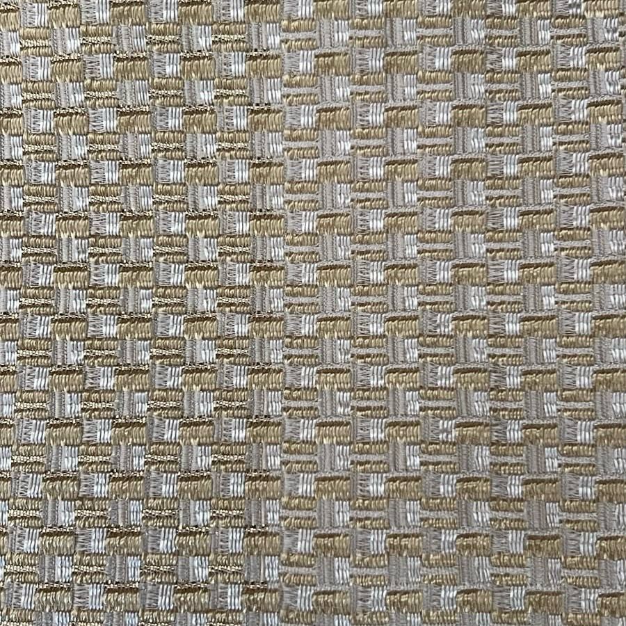 Tissu chic doré petits carreaux