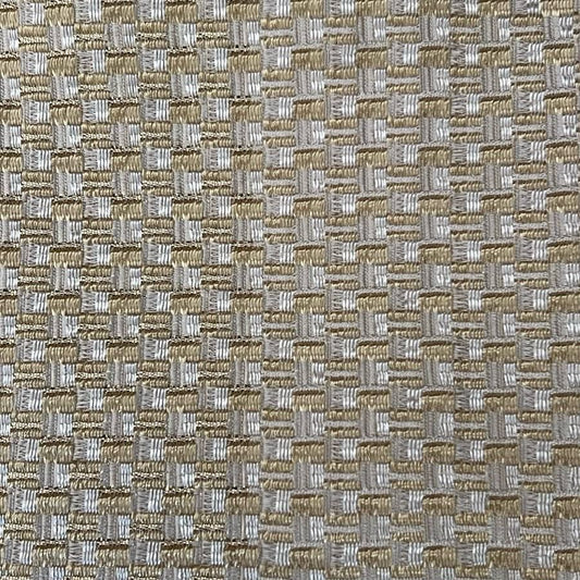 Tissu chic doré petits carreaux