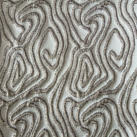 Tissu à vagues chic doré