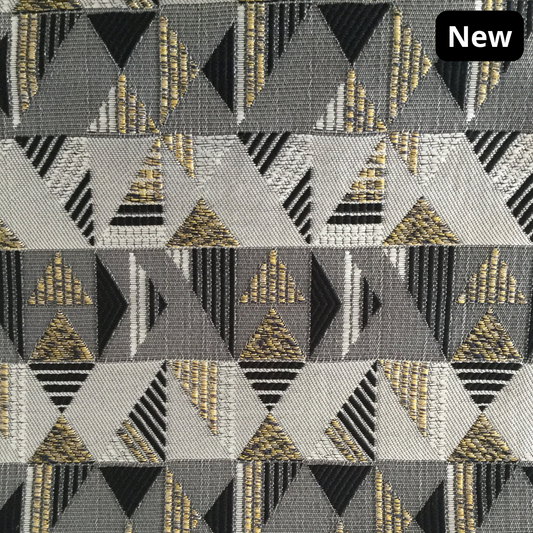 Tissu à motif triangulaire