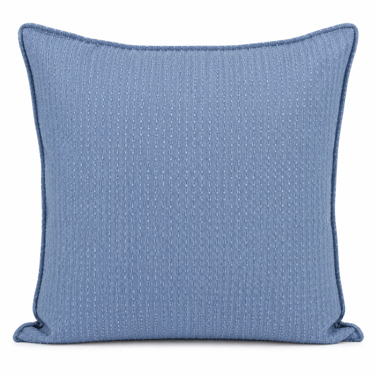 Blue decorative cushion 50x50cm