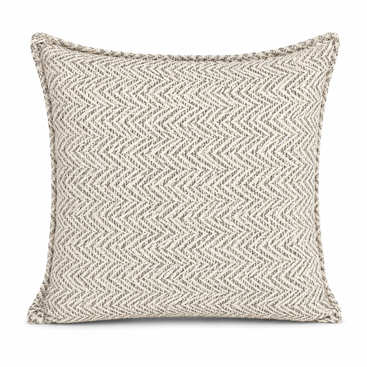 Decorative square chevron cushion 50x50cm