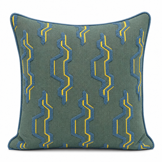Coussin décoratif géométrique 50x50cm
