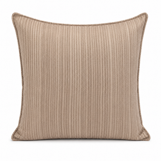 Square striped cushion 50x50cm