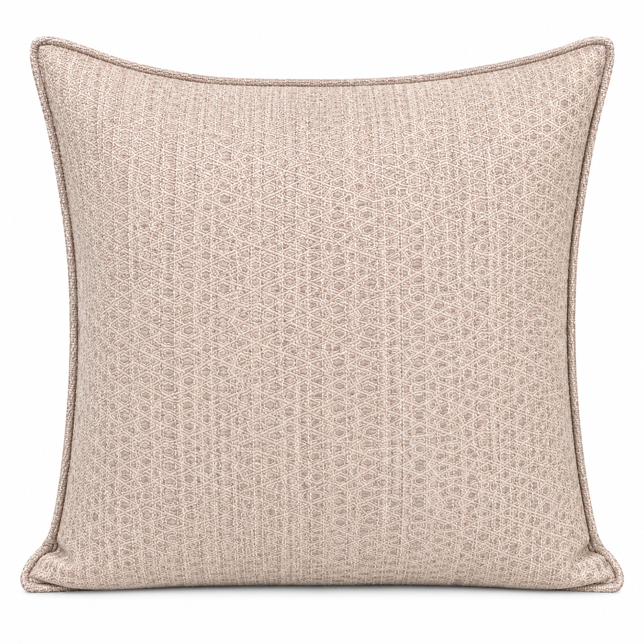 Coussin décoratif zellij  taupe
