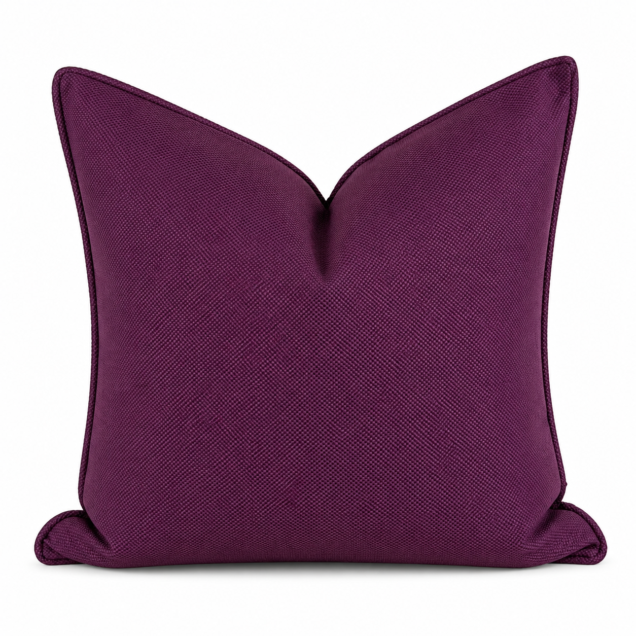 Coussin uni Burgundy 50x50 cm