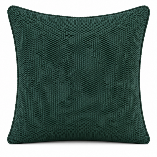 Green decorative cushion 50x50cm