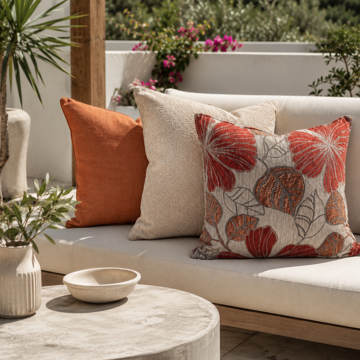 Ethnic decorative cushion 50x50cm