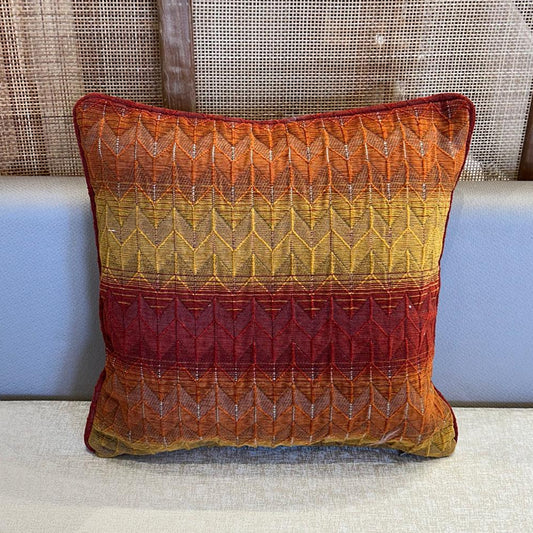 Coussin carré Sunset style pour salon et canapé- maroc