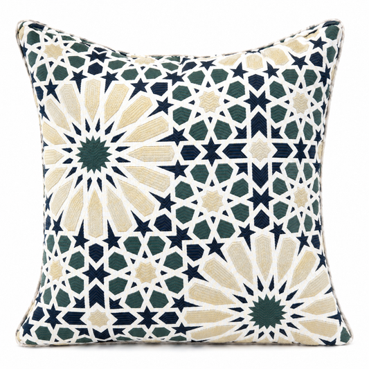 Coussin décoratif  Zellij Majestueux vert