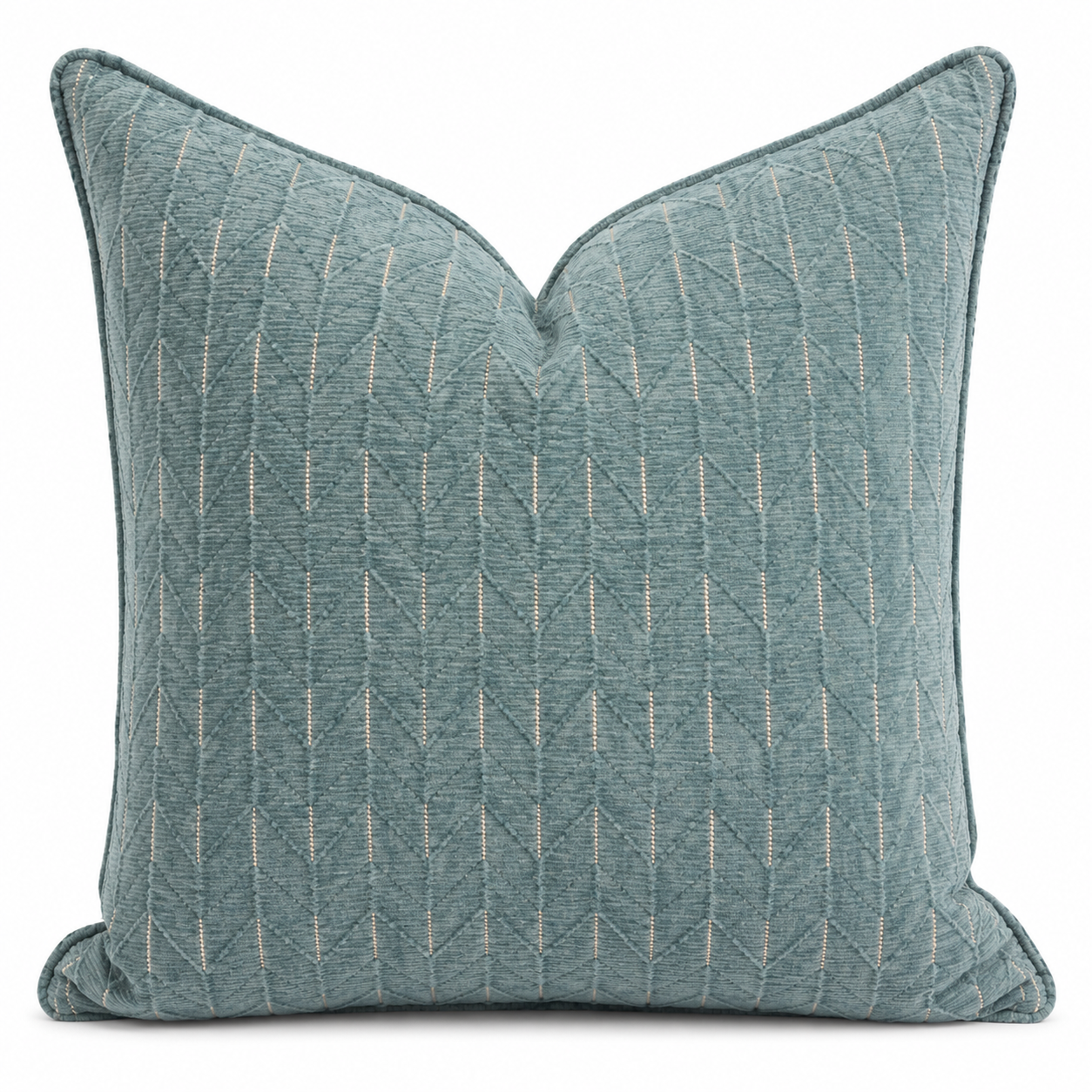 Coussin décoratif vert  50x50cm