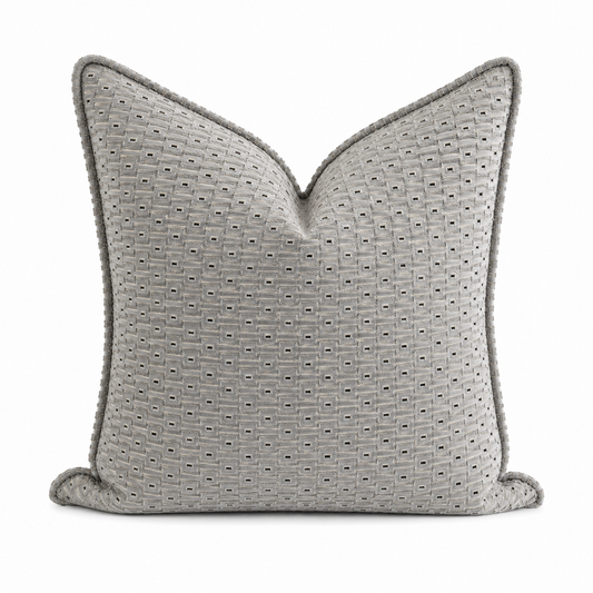 Coussin geometrique velour