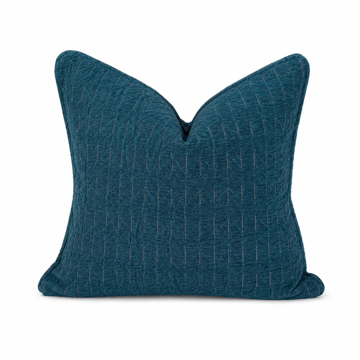 Coussin texturées vert