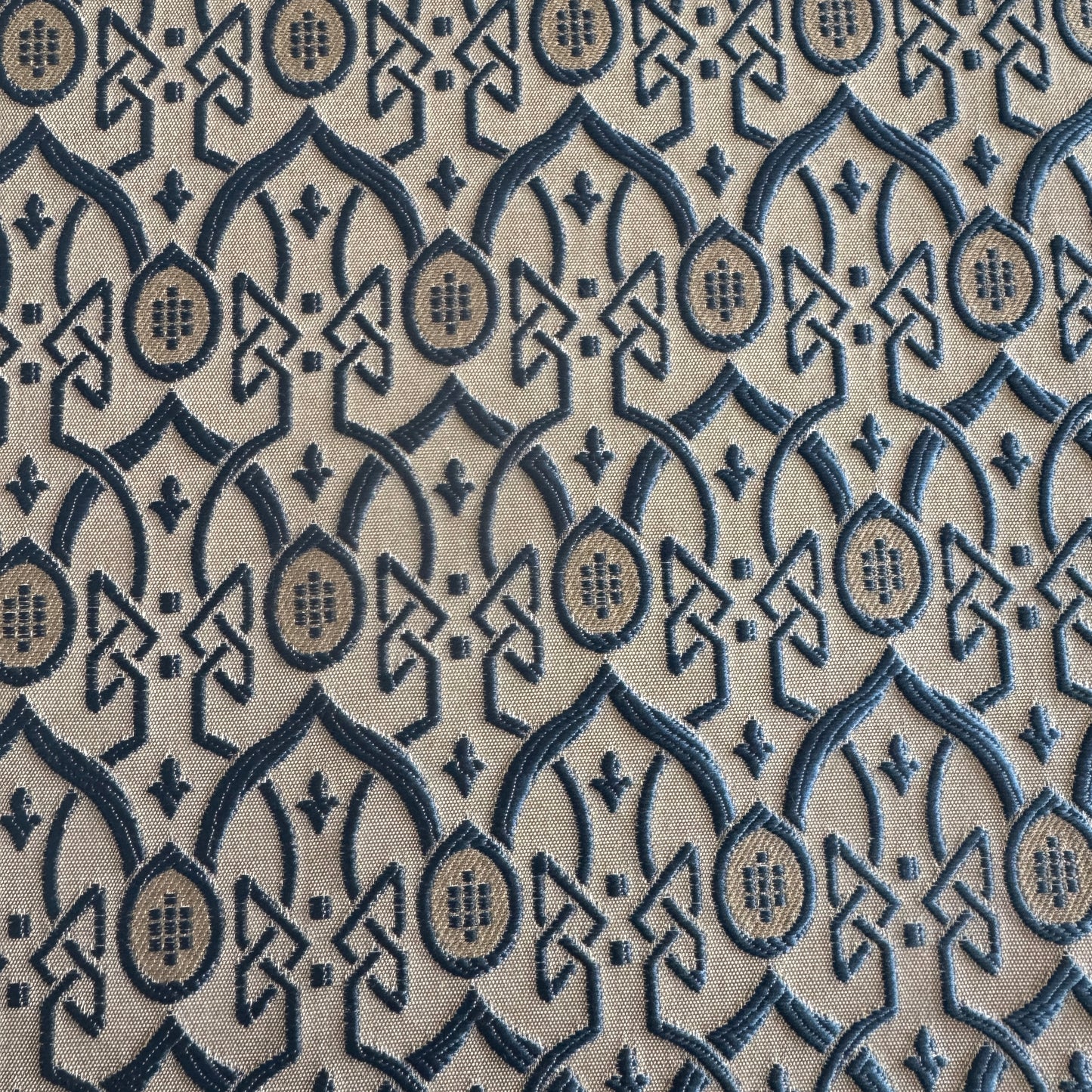 Embossed Zellij fabric