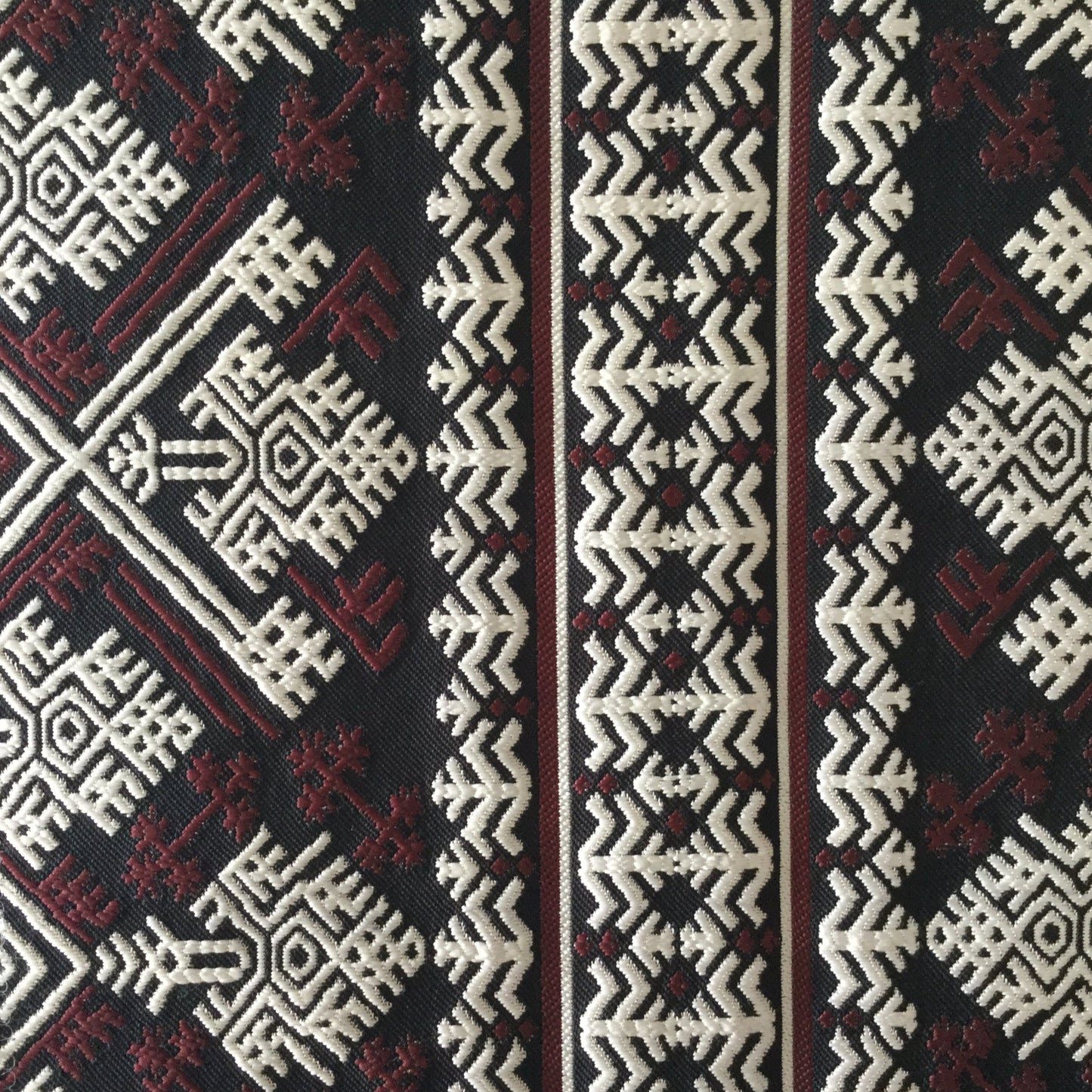 Ethnic fabric with band