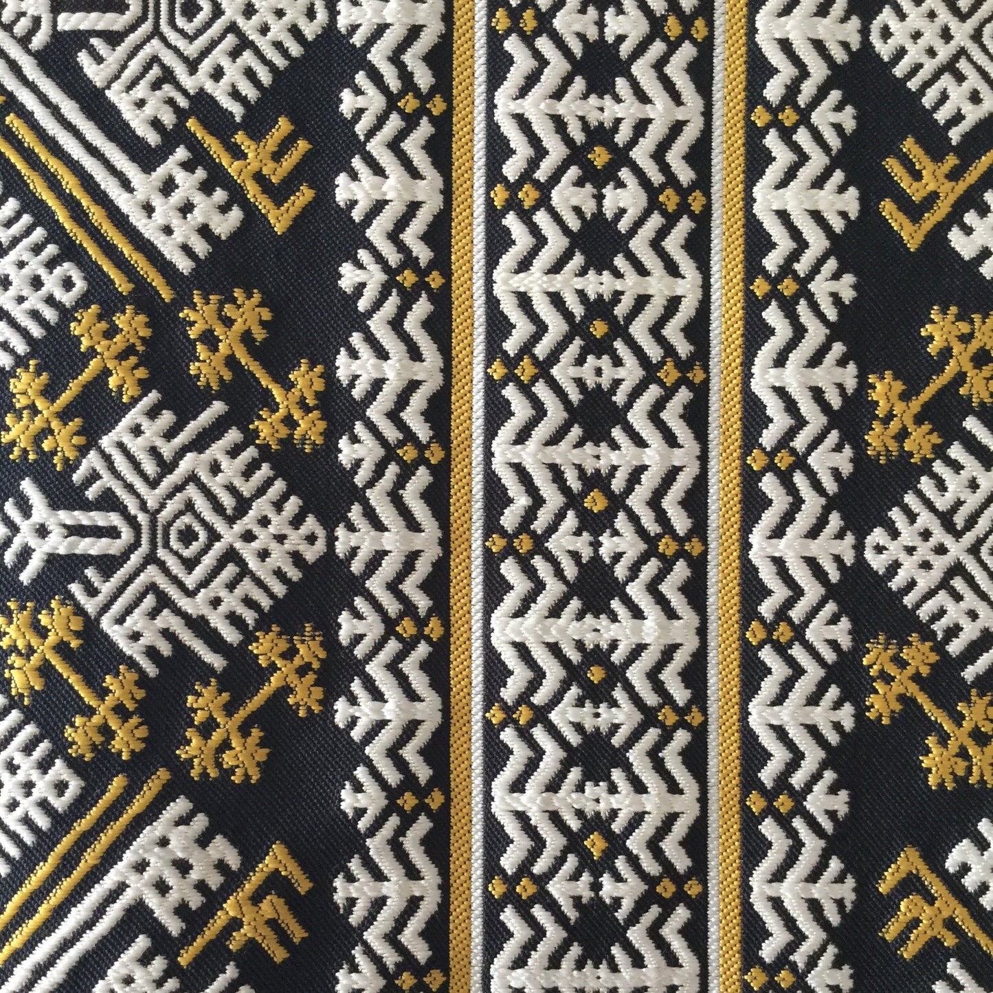 Ethnic fabric with band