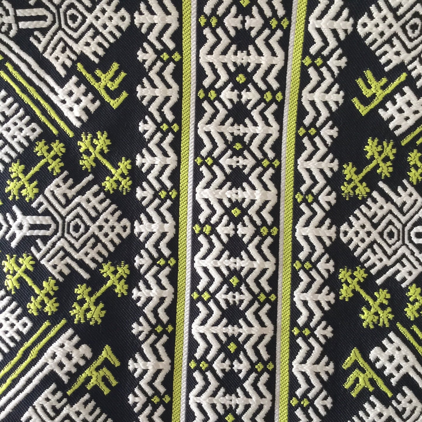 Ethnic fabric with band