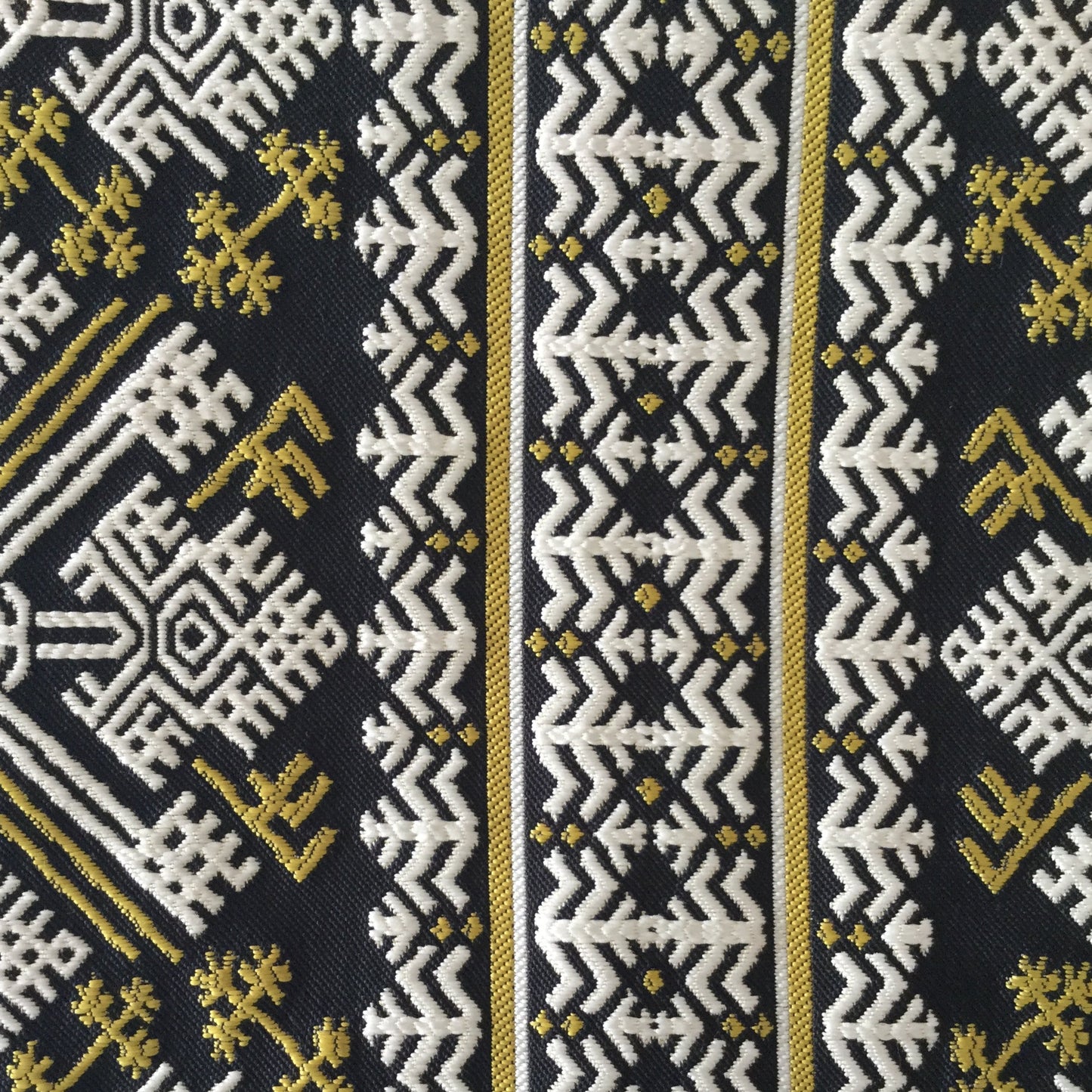 Ethnic fabric with band