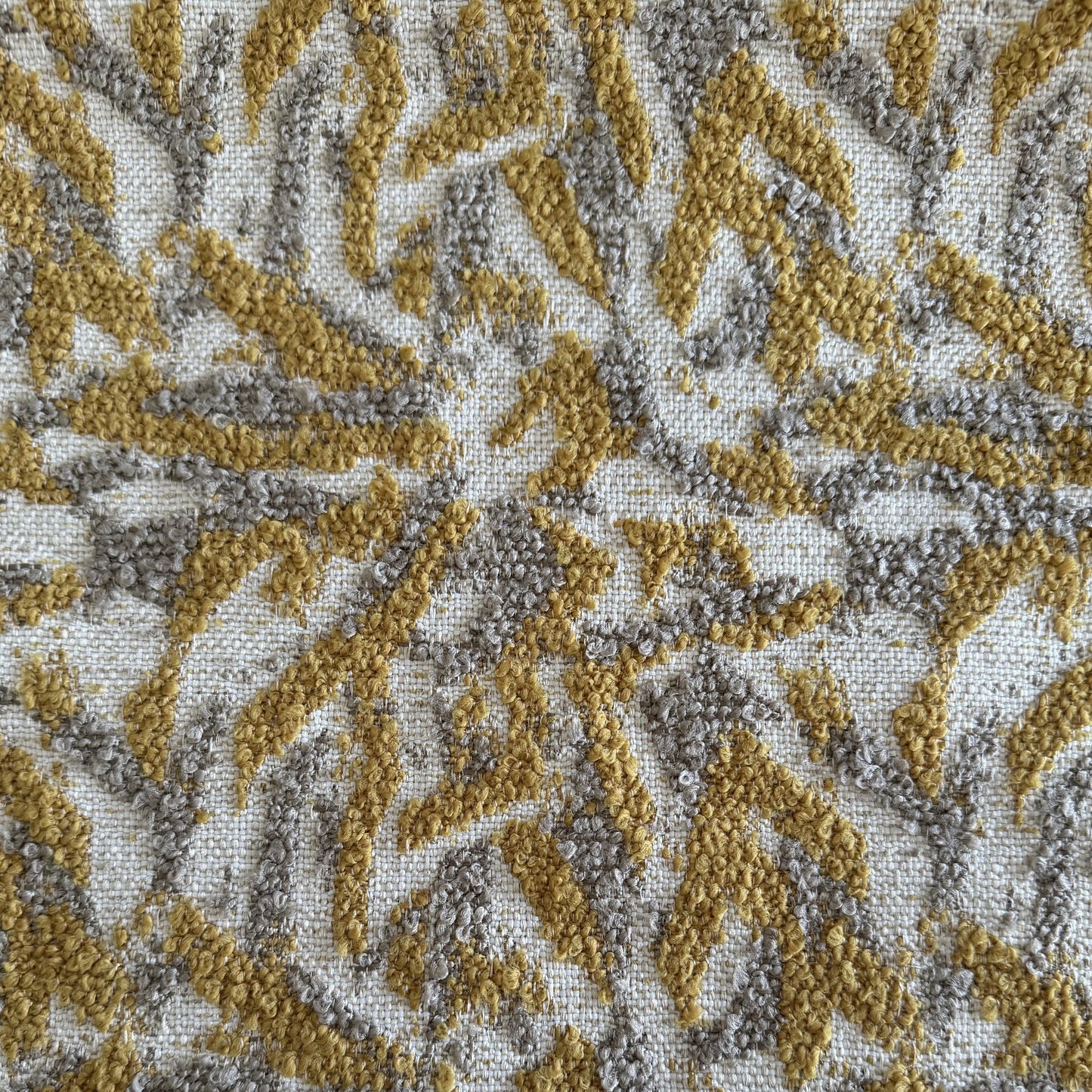 Bouclette Fabric with Two-Tone Pattern 