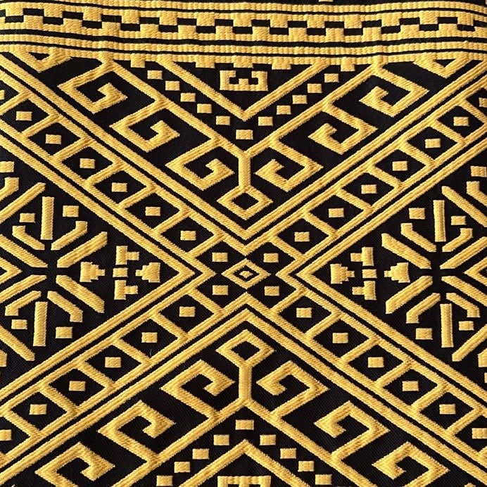 Tissu ethnique Grand Motif