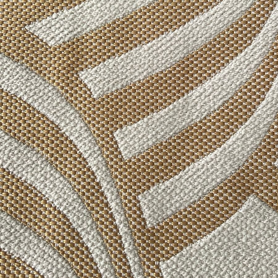 Tissu géometrique demi cercles