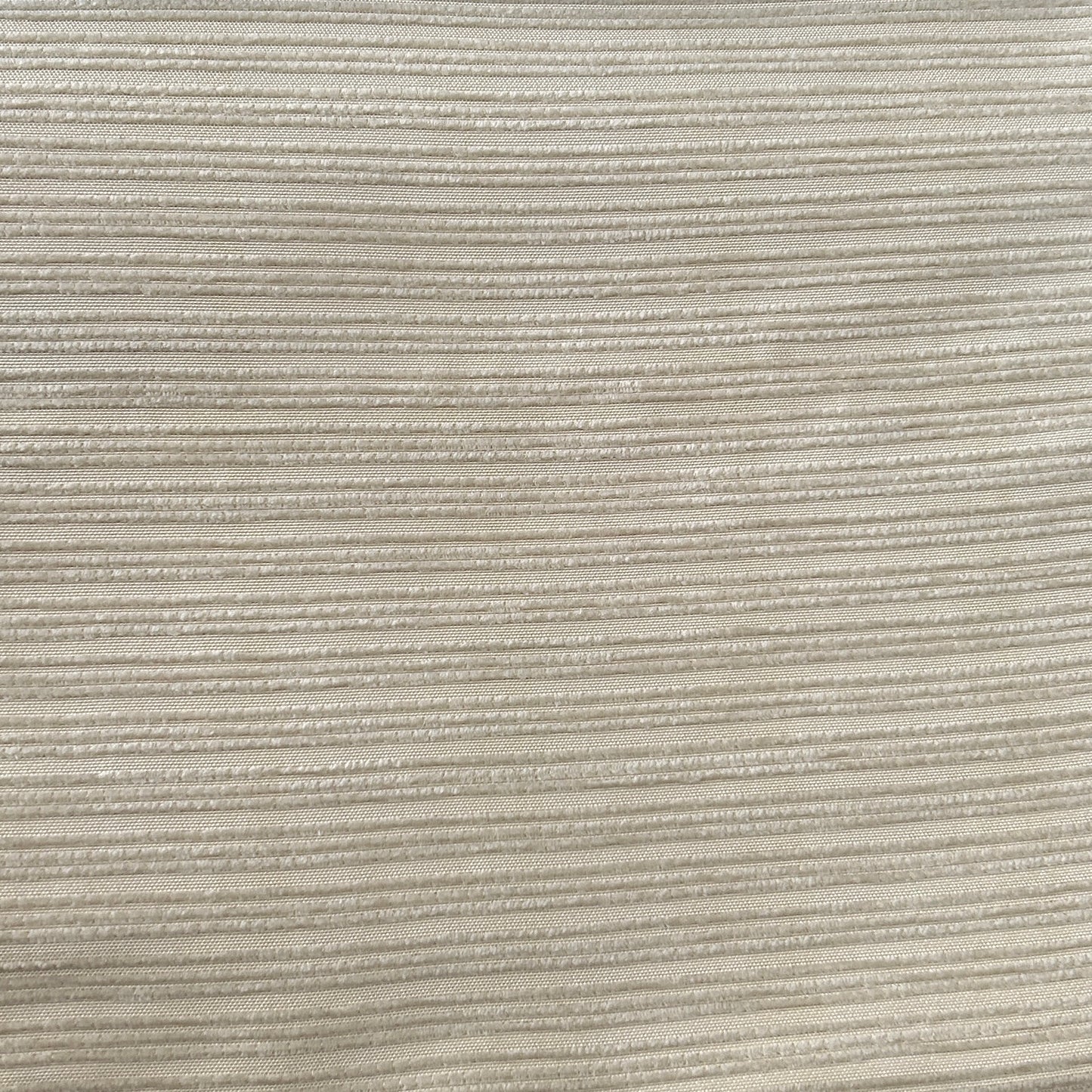 Tissu Uni à rayures écru