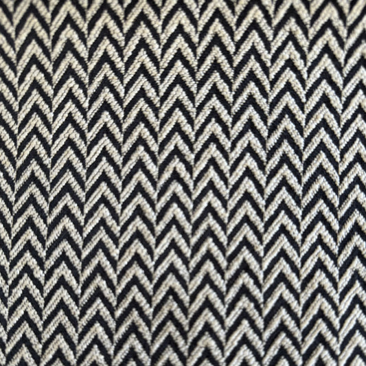 Bouclette chevron fabric 