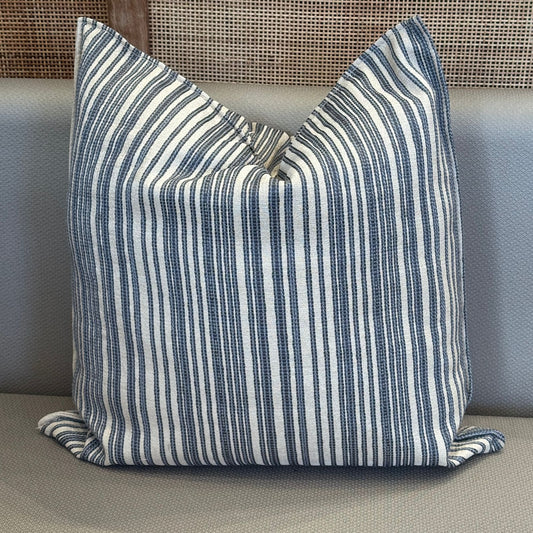 Coussin Rayures grises