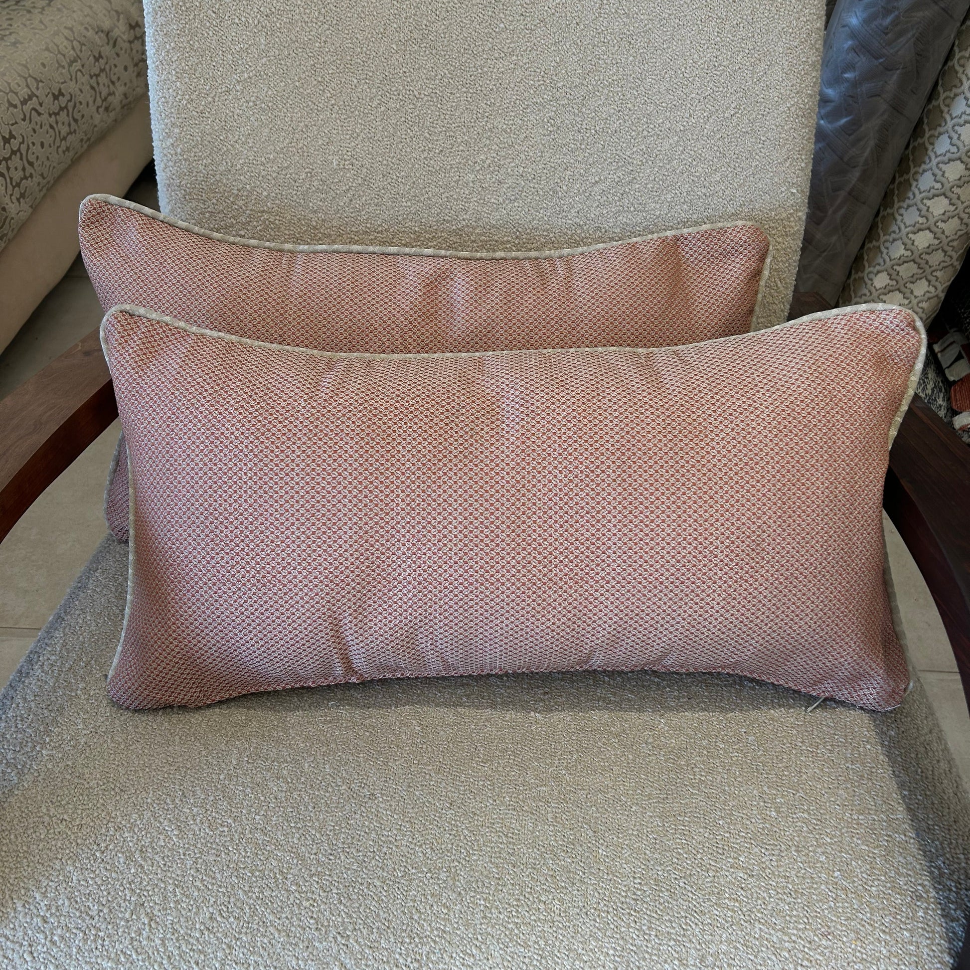 Coussin rectangulaire beldi marocain, fait main pour décoration intérieure