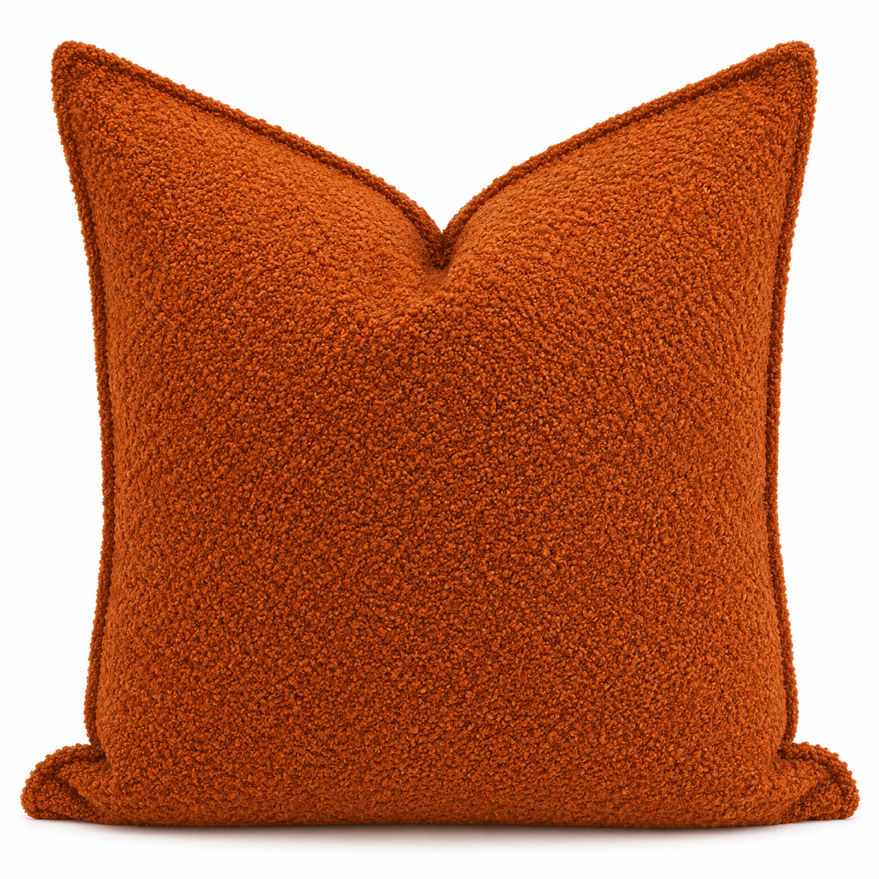 Coussin décoratif en bouclette 50x50cm