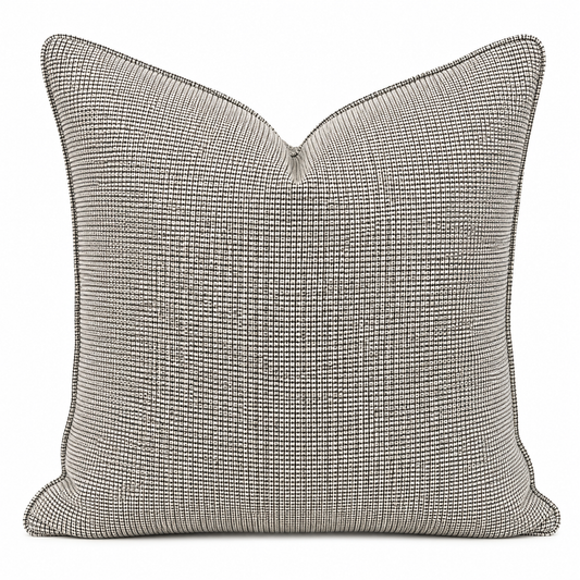 Coussin décoratif taupe