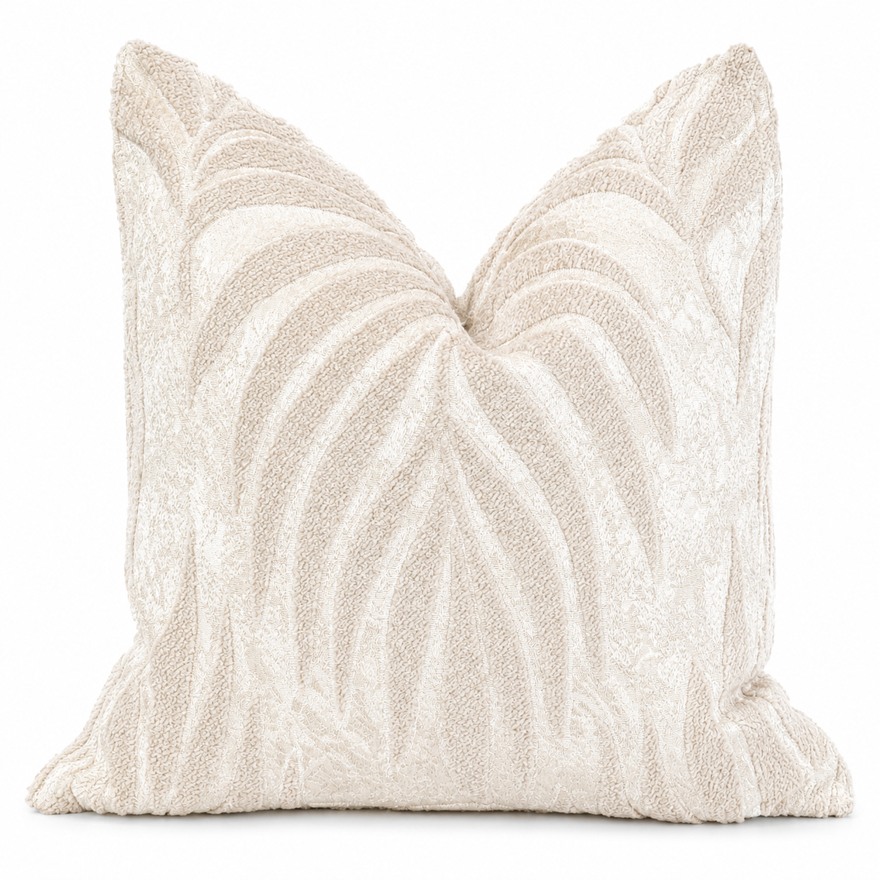 Coussin Feuille d'Ivoire