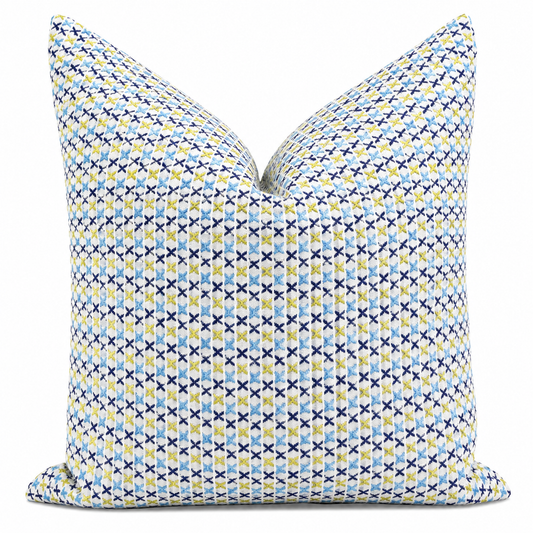Coussin point de croix décoratif