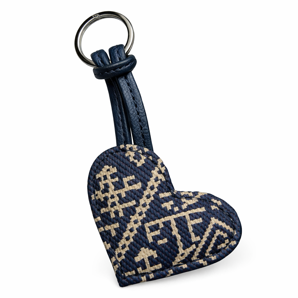 Porte clé coeur