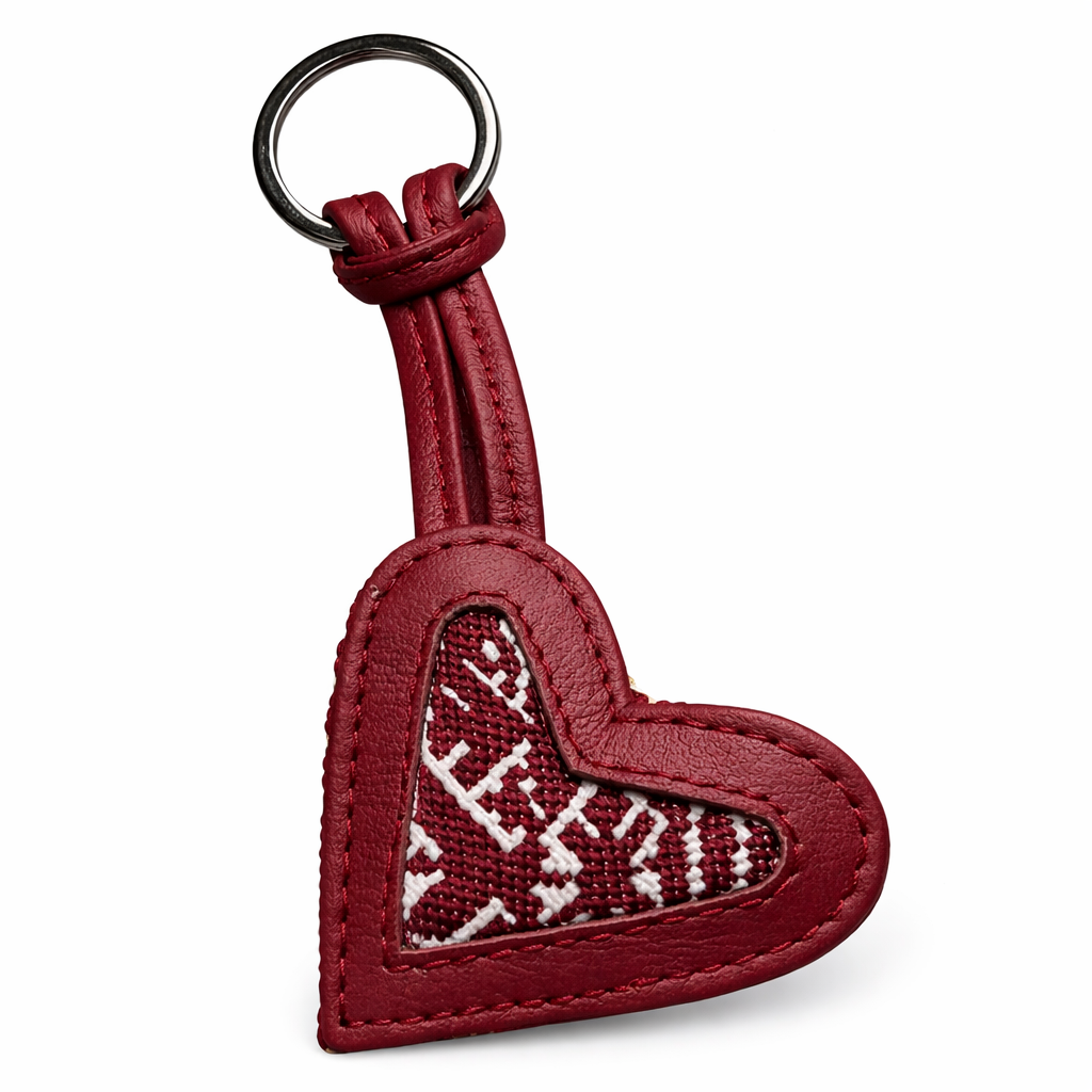 Porte clé coeur
