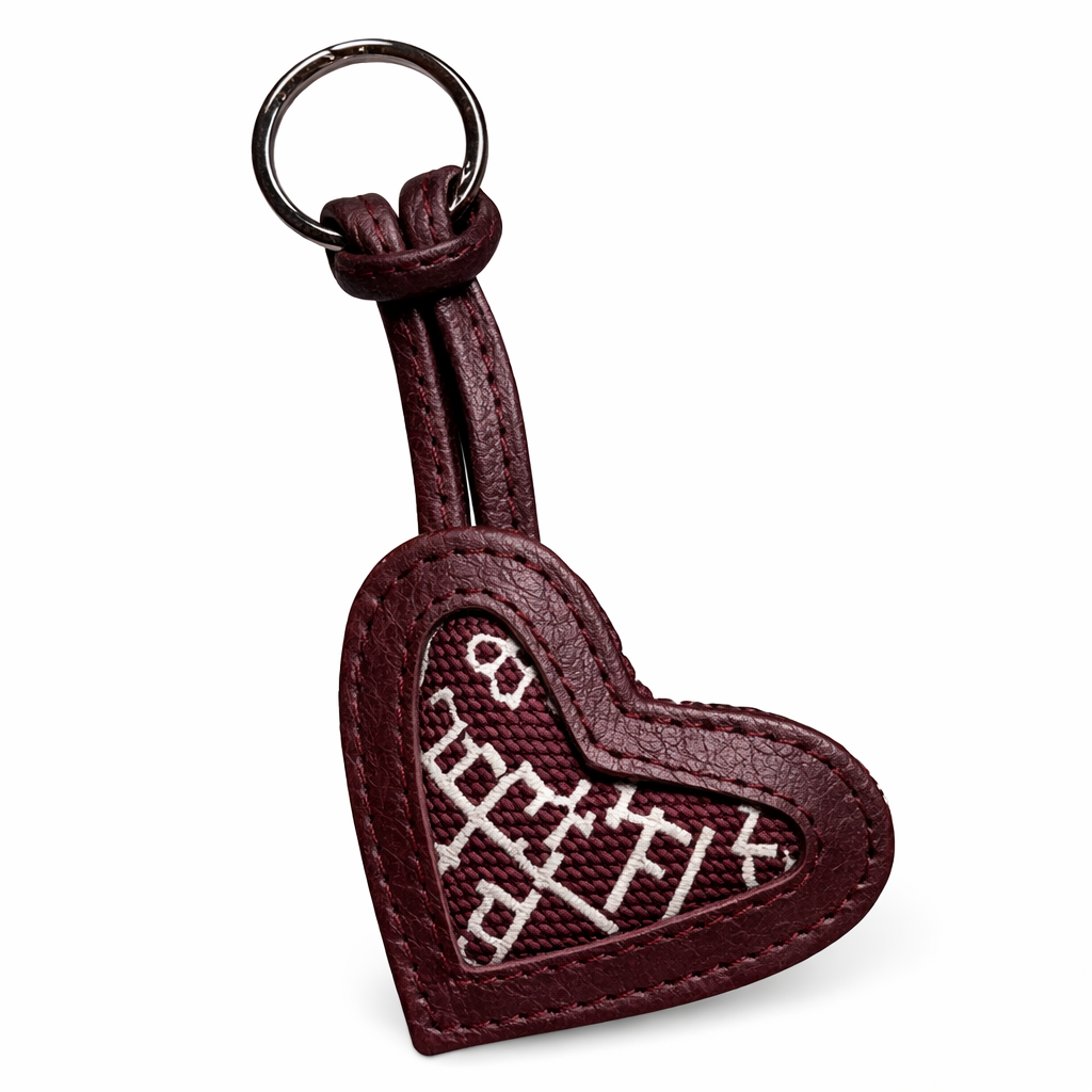 Porte clé coeur