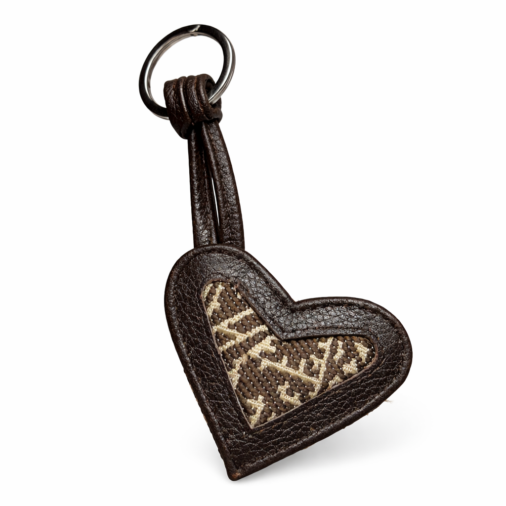Porte clé coeur