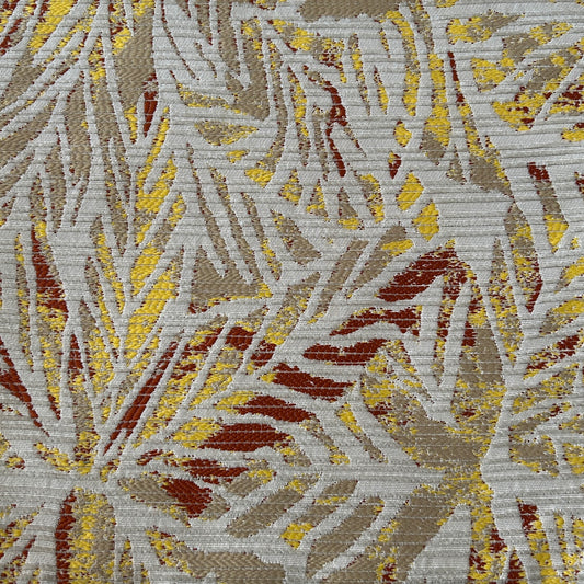 Tissu feuillage délavé
