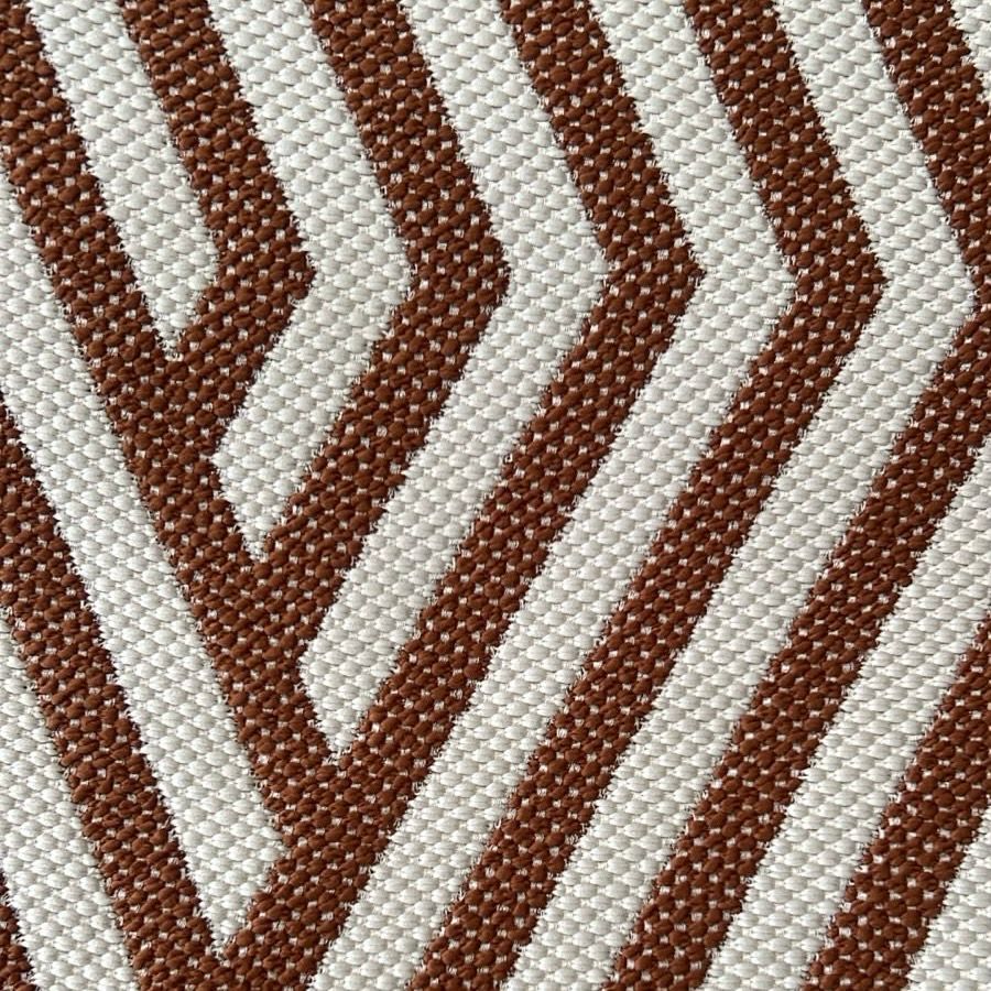 Tissu géometrique chevron