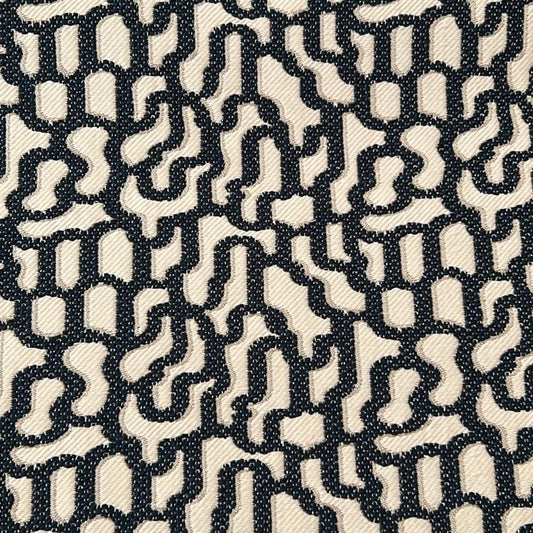 Tissu labyrinthe moderne (Petits motifs)