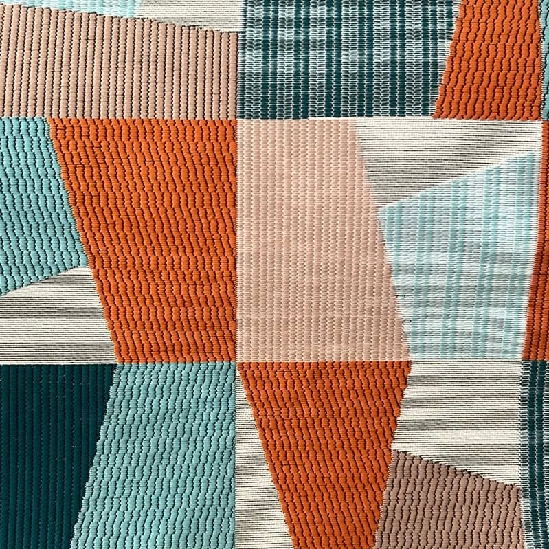 Tissu géometrique patchwork